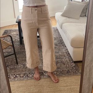 Madewell gingham denim